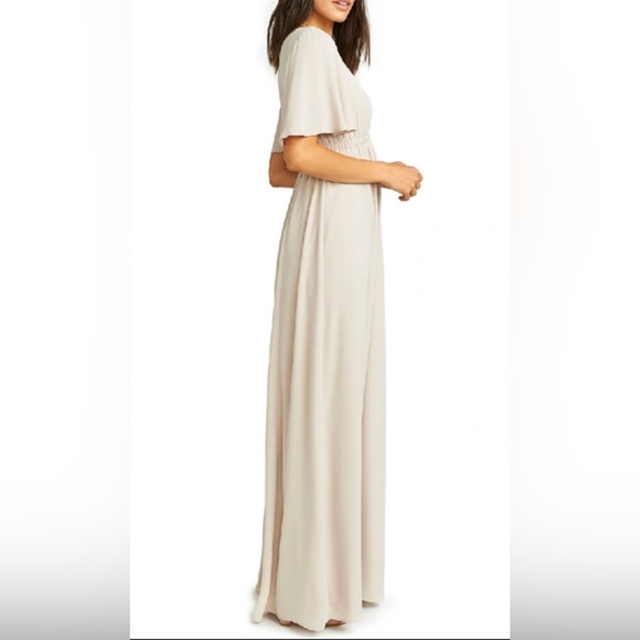 Show me your Mumu,Emily Chiffon A-Line Gown. - Picture 3 of 10